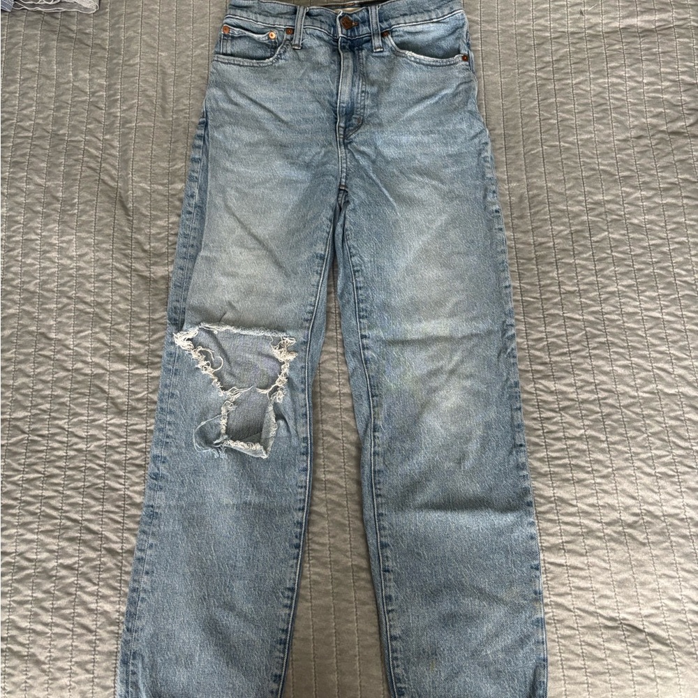 Madewell The Perfect Vintage Straight Jeans